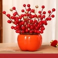 thumbnail image 1 of New Year Decoration Desk Flower Red Berry For Wedding Spring Festival Home Decor, 1 of 11