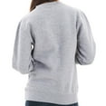thumbnail image 4 of Oversized Unisex Lane Seven Ring Spun Cotton Long Sleeve Premium 3-End Fleece Sweatshirt - Heather Grey 2XL, 4 of 4