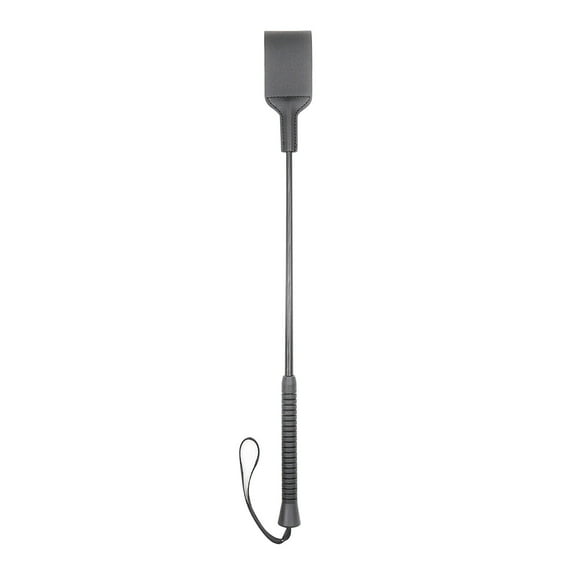 Equestrian Riding Crop with Mesh Handle, Leather Training Whip for Horseback Riding, Durable And Flexible Riding Aid for Discipline And Communication