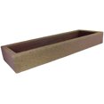 thumbnail image 6 of 38 Inch Low Profile Resin Trough Planter with Carved-Stone Finish - Monzanite, 6 of 6