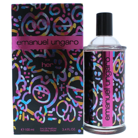 Ungaro For Her par Emanuel Ungaro pour Femme - Spray EDP de 3,4 oz