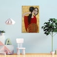 thumbnail image 4 of Margaret Keane Painted Wall Art Posters Canvas Art Poster and Wall Art Picture Print Modern Family bedroom Decor Posters 16x24inch(40x60cm), 4 of 6