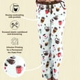 thumbnail image 6 of LazyOne Pajamas for Women, Cute Pajama Pants and Top Separates, Coffee First, X-small, 6 of 7