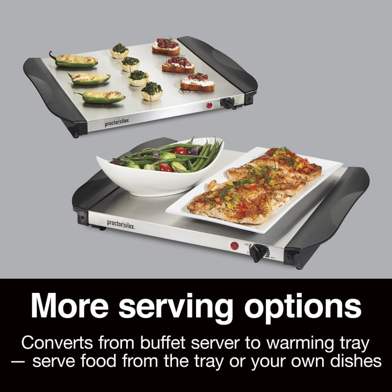 Proctor Silex Double Buffet Server & Food Warmer, 2.5 Qt - Walmart.com