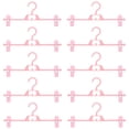thumbnail image 1 of AMERTEER 10pcs Plastic Adjustable Pants Clip Pants Shorts Drying Rack Home Clothes Hanger, 1 of 6