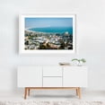 thumbnail image 2 of View from Grant Park, Ventura 04 - Ventura California Photography Coast Cityscape Beach Ocean Landscape Skyline Seaside White Framed Wall Art Print 16 x 24 inches, 2 of 3