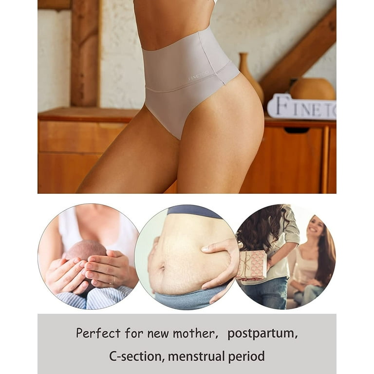 S-Shaper Menstrual Seamless Underwear for Women Low Waist Cotton