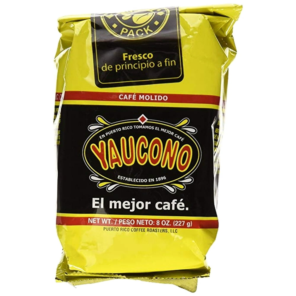 Yaucono Cafe Puerto Rico ground Coffee 8 oz