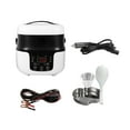 thumbnail image 1 of GROWTH TANK 24V 220V Portable Car 2L Electric Rice Cooker Versatile 20x20cm Food Steamer, 1 of 9