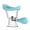 Blue, variant on Ashosteey Eye Wash Cup,Eye Wash Cup, Portable Eye Cleaner Kit Silicone Manual Air Pressure Eye Flush Rinse Cups,Manual air Pressure Eye Cleaning Cup