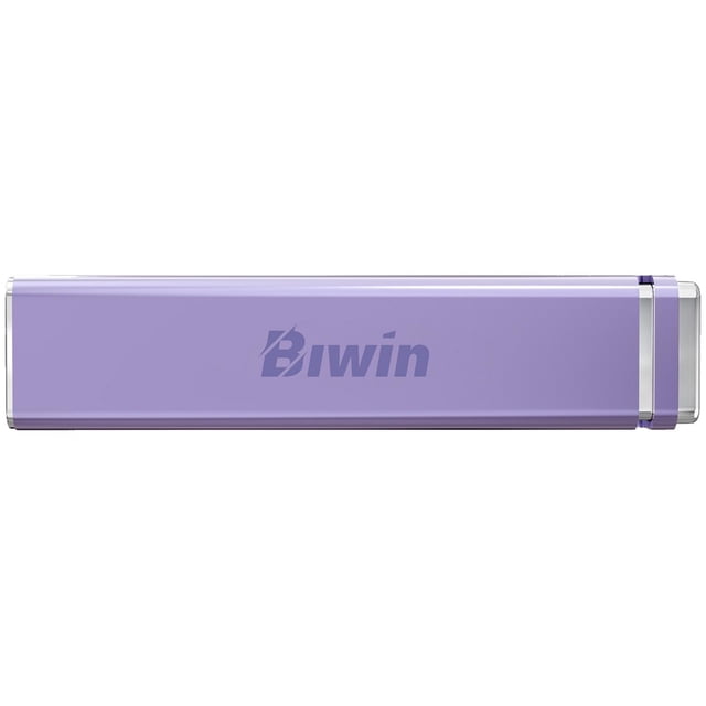 Unidad de Estado Solido SSD Externo 2TB BIWIN PD2000 USB-C 3.2 2050/1800 MB/s lila