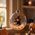 thumbnail image 3 of Halloween Tree Decorations,Hanging Glowing Bauble | Halloween Wonders Collection Ornament Lighted Sphere,Mini Transparent Ball Holiday Gifts, 3 of 6