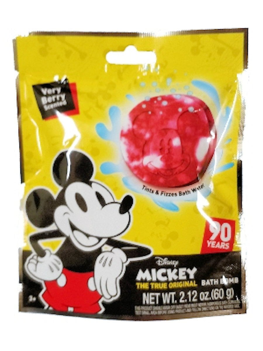Mickey Mouse the True Original Bath Bomb Very Berry - Walmart.com