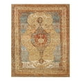 thumbnail image 2 of Unique Loom Outdoor Traditional Collection Area Rug - Temple (7' 10" x 10' Rectangle Blue and Light Brown/Brown), 2 of 11