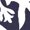 Navy, variant on White Snowflake - Youth Long Sleeve Graphic T-Shirt