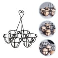 thumbnail image 1 of CRAFTHROU 1Ud Soporte De Hierro Para Huevos Negro Fácil De Usar En Cocina Y Comedor, 1 of 8
