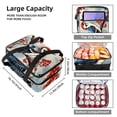 thumbnail image 3 of Woodpecker Double Layered Insulated Refrigerated Large Capacity Handheld Lunch Bag - 7.1x11.4x16.1 Inches, 3 of 6