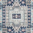 thumbnail image 4 of SAFAVIEH Kazak Caymen Geometric Runner Rug, Blue/Cream, 2' x 8', 4 of 5