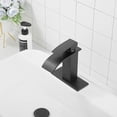 thumbnail image 2 of Monstrate Cobre Fácil de instalar - Duradero - Grifo de lavabo de baño negro moderno Sin llaves de paso de consumo de agua Accesorios de baño, 2 of 6