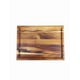 thumbnail image 1 of Platos De Madera xtellar color cafe Tabla Para Picar De Madera De Teca 25x35 Cm, 1 of 5