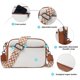 thumbnail image 5 of Bandolera TANTOMI Trendy de piel vegana para mujer, color blanco, 5 of 7