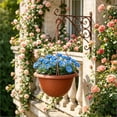 thumbnail image 4 of DefiDgd Plastic Hanging Flower Planter Pot with Metal Hanging Chain,Breathable Planter Container for Indoor Outdoor Greenery,Balcony Patio Garden Home Decor(DD), 4 of 6