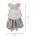 thumbnail image 2 of HomArt 0414-22 Fancy Mouse Ornament, 5.5-inch Height, Felt, 2 of 2