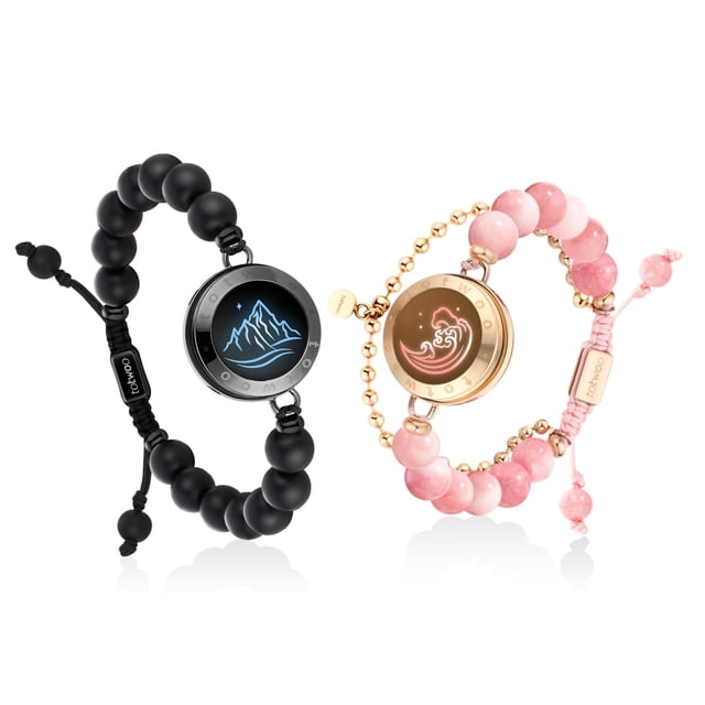 Pulseras TOTWOO Long Distance Touch para parejas Bluetooth