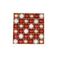 thumbnail image 2 of BSJJY 36Pc 6 Style Fine Painting Christmas Balls,1.2In Christmas Tree Hanging Ball,Shatterproof Christmas Baubles(Boxed), Red&White, 2 of 4