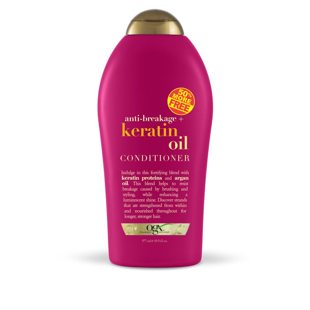 OGX AntiBreakage Keratin Oil Conditioner, 19.5 fl oz