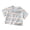 Sky Blue*, variant on Boys T-Shirt Color Stripe Crew Neck Short Sleeve Pony Logo Embroidery Summer Layering Tops Pink