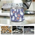 thumbnail image 6 of Yayeee Ashtray with Lid for Cigarette Smokeless Stainless Steel Home Ash Holder, Blue Cute Halloween, 6 of 7