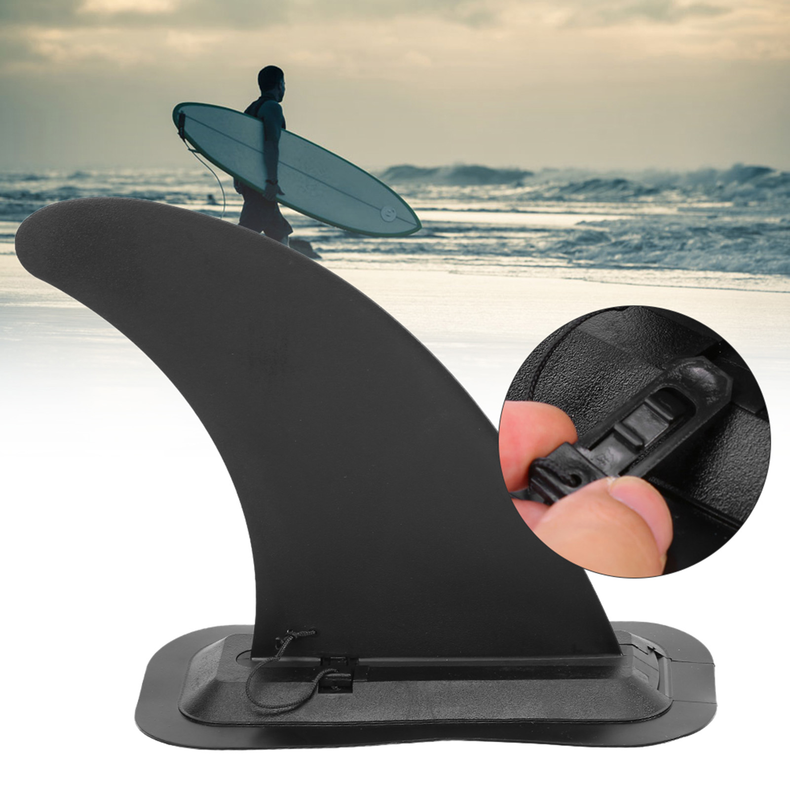Fdit long board center fin,surfboard center fin,PVC Detachable Stand Up