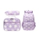 thumbnail image 4 of Mochila ligera y resistente al agua con estampado de margaritas para niñas. Violeta, 4 of 9