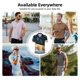thumbnail image 5 of Fotbe Starry Sky Sleep White Bear Camiseta Polo de Golf para Hombre con Estampado – Camisa Deportiva Transpirable con Cuello Abotonado-X-Large, 5 of 6
