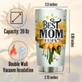 thumbnail image 2 of Best Mom Ever Mom Tumbler - Gifts For Mom From Daughter Son Kids Mother Tumbler for Mothers Day - Worlds Best Mom Mug Mothers Birthday Gifts Sunflower Gifts for Women 20Oz Stainless Steel Tumbler, 2 of 6