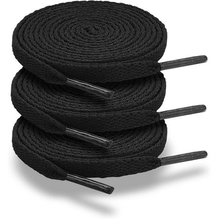3 Pair Flat Shoe Laces for Sneakers  Shoelaces for Sneakers Athletic Running Shoes Boot Strings
