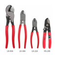 thumbnail image 2 of Juego de alicates de corte de cables para electricistas, cortador de cables eléctricos de alta resistencia, 4 piezas, 2 of 4