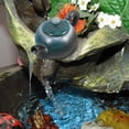 thumbnail image 2 of Ceramic Jar Water Dispenser Fish Tank Water Circulation Fountain Water Flowing Jar for Fish Tank, 2 of 9