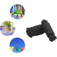 thumbnail image 4 of 2 Pcs Soft Cotton Rope Cord,10 M/33 Feet 8 MM All Purpose Cotton Rope Craft Rope Thick Cotton Rope for Multiple Sports (Black)by Torubia, 4 of 7
