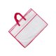 thumbnail image 5 of Organizador de ropa, organizador de armario, 21.6" x 15.7", transparente, bolsa para guardar edredones, mantas, ropa, almohadas y ropa de borde rojo, 5 of 8