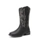 thumbnail image 1 of Botas Vaqueras para Mujer DREAM PAIRS con Punta Cuadrada Bordada, 1 of 8