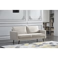 thumbnail image 2 of Beige Stationary Fabric Basic Sofa, 2 of 2