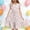 A297 Multicolor, variant on Xdegoge Kids Girls's Easter Egg Dress Midi Tiered A Line Crewneck Ruffle Cap Sleeve Tween Summer Sundress Flowy Flattering Lightweight Casual Holiday Theme Party Outfit for Teen