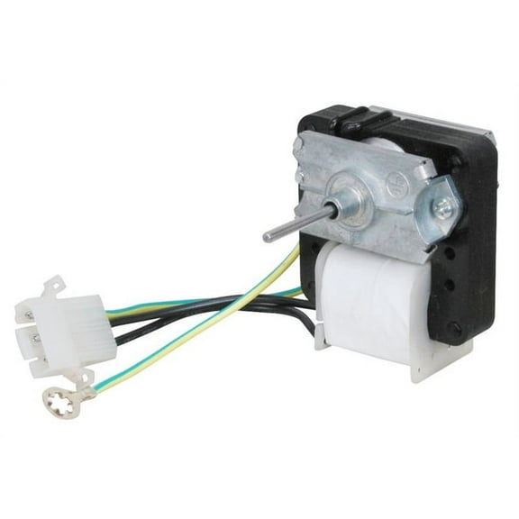 5300158289 Evaporator Motor For Frigidaire - Electrolux Refrigerator , 1/8'' Shaft CW Rotation 115 Volts 3 Pin Block