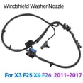 thumbnail image 4 of Windshield Nozzle Chain Washer Sprayer Jet System 61667213281 61667289921 for - X3 F25 X4 F26 2011-2017, 4 of 9