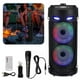 thumbnail image 2 of Outdoor/Indoor Karoake Speaker, High Power Stereo Subwoofer Bass Party Speaker, Present for Women Men, 2 of 5