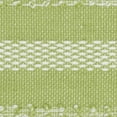 thumbnail image 5 of Mina Victory Outdoor Pillows Woven Stripes & Dots Throw Pillow in Green, 5 of 5