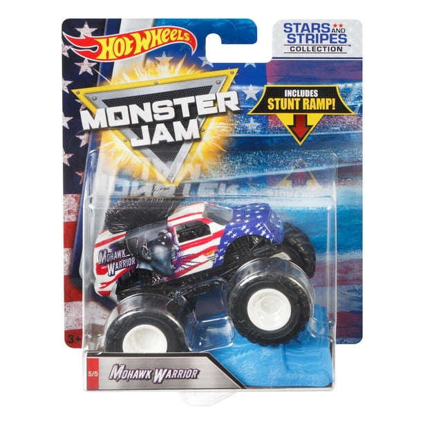 Hot Wheels Monster Jam 1:64 Scale Vehicle for Indoor Play
