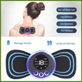 thumbnail image 2 of WIKCOVER 2 PCS Dual Unit Electric Muscle Stimulator - Pulse Massager with Multiple Modes - TENS EMS Massager Machine, 2 of 7